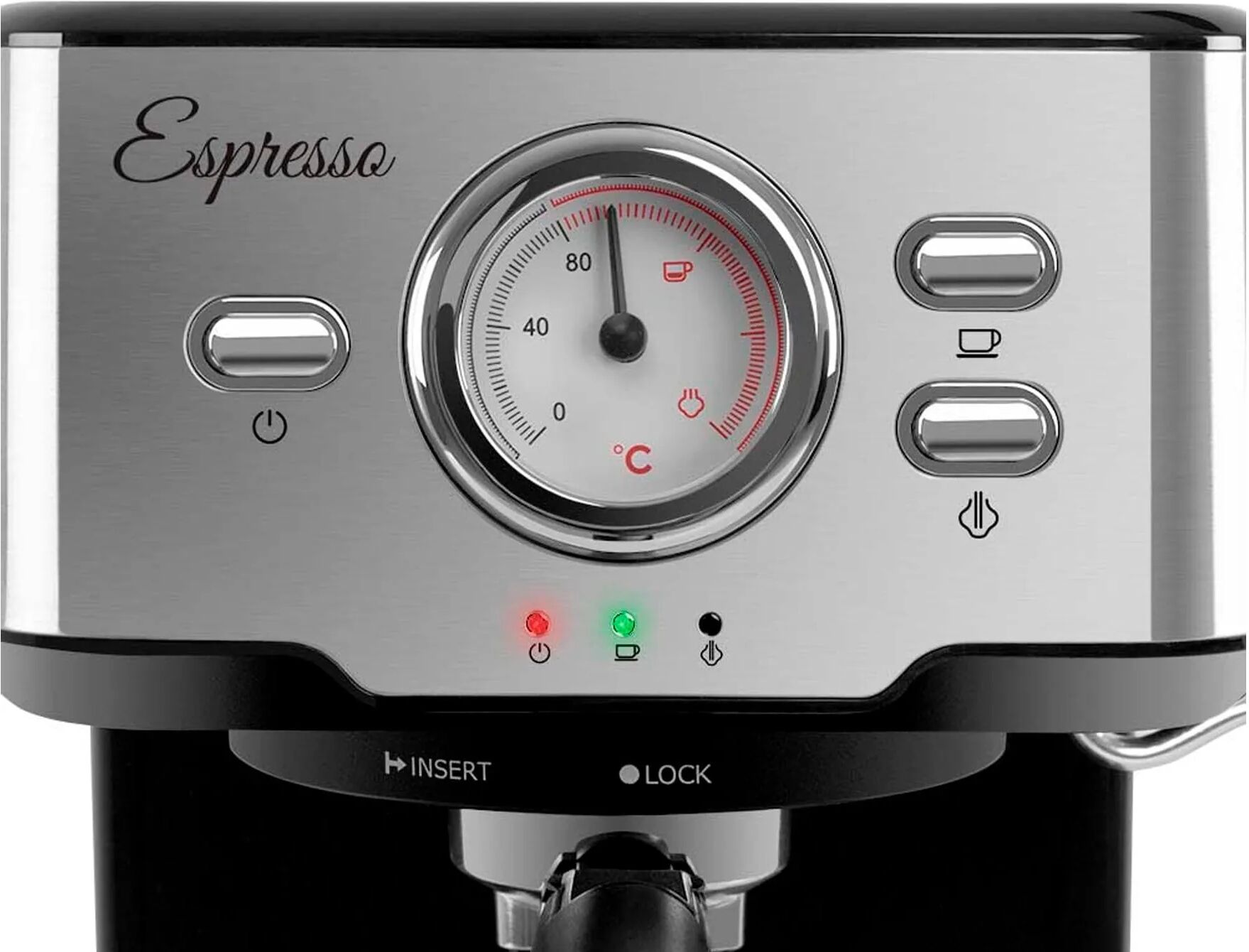 Orbegozo Ex 5500 Inox / Cafetera Expresso Y De Cápsulas Nespresso
