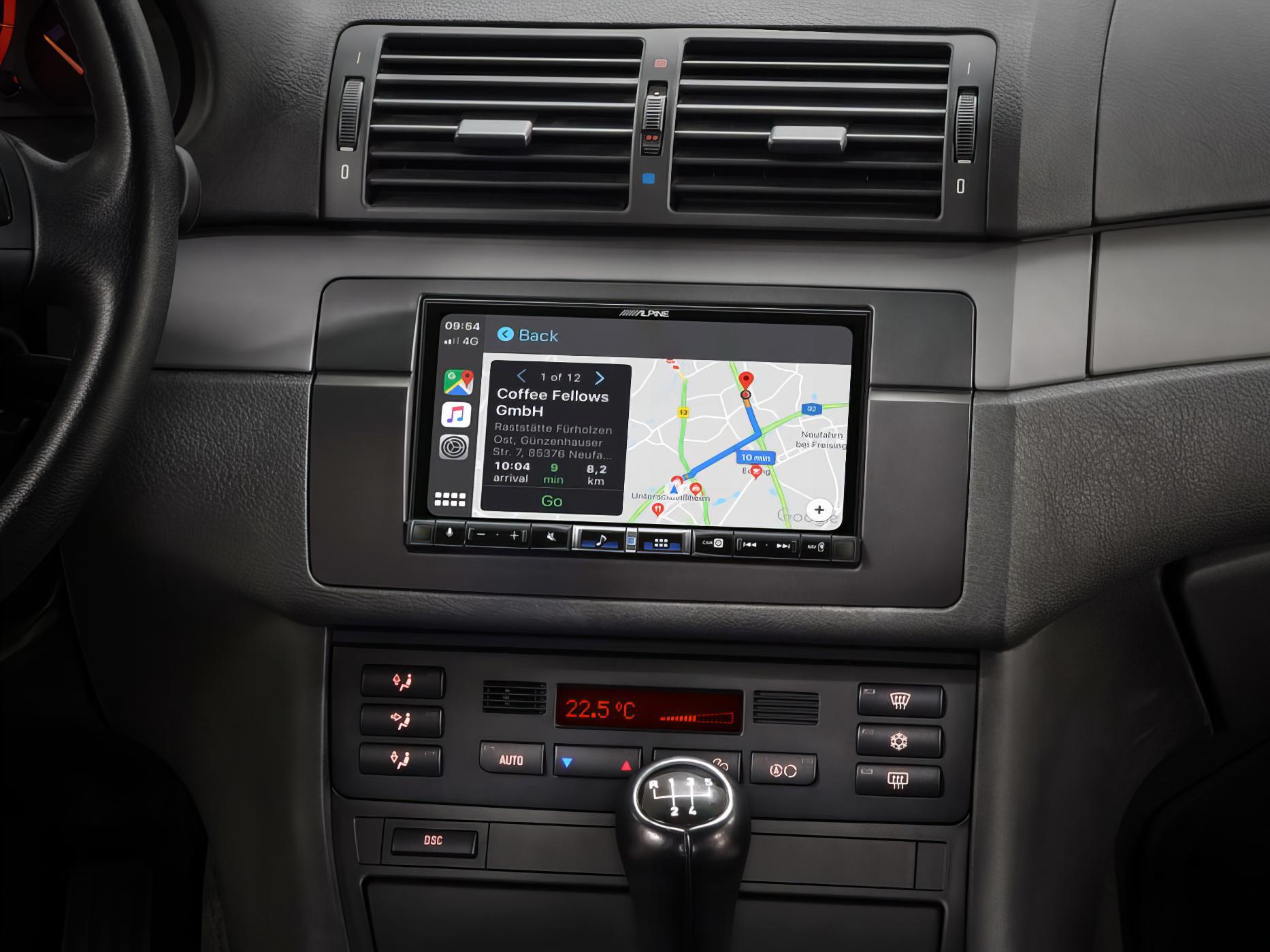 Alpine iLX-705E46 Moniceiver/Multimediastation für BMW E46