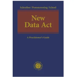 New Data Act, Fachbücher von Kristina Schreiber, Philipp Schoel, Patrick Pommerening