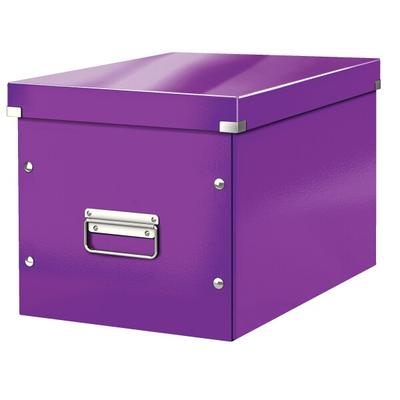 Leitz Archivbox Click & Store Cube 61080062 L violett