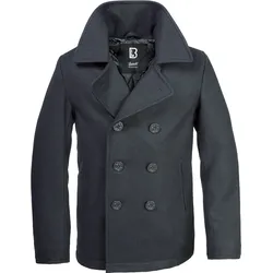 Brandit Pea Coat, Textiljacke - Schwarz - 5XL