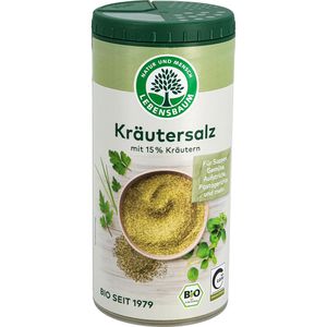 Lebensbaum Salz Kräutersalz, im Streuer, BIO, feines Meersalz mit Kräutern & Gewürzen ohne Rieselhilfe, 200g