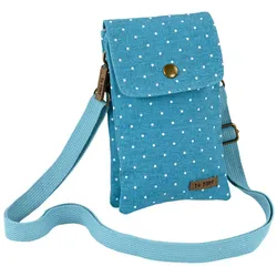 Mini Crossbag Pünktchen türkis 246