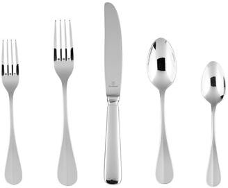 Fortessa Bastille 18/0 Stainless Steel, 20 Piece Flatware Set (Service for 4), Silver - 20 Piece Set