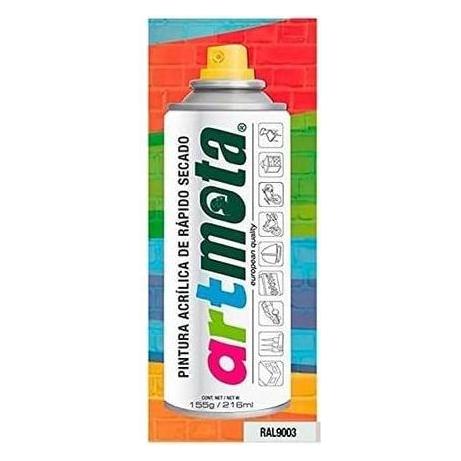 Motta Glossy White Spray Ral9003 216ml (Selbstbräunungsspray, 216 ml) (49444001)