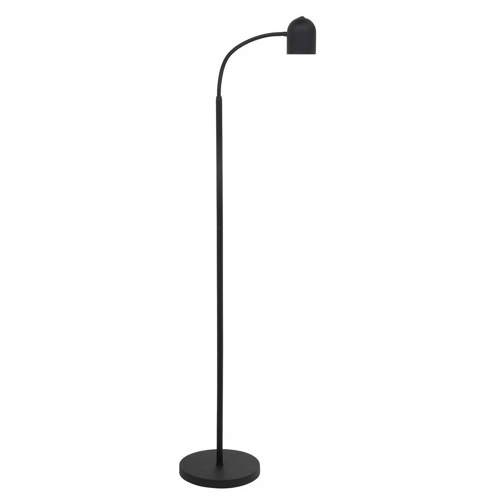 Highlight Umbria klassieke vloerlamp zwart met LED-verlichting, Hoogte: 120 cm