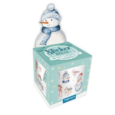 TRÖTSCH - Stickerrolle Winterwald | Ab 3 Jahren