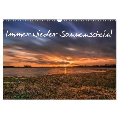 Immer wieder Sonnenschein (Wandkalender 2026 DIN A3 quer), CALVENDO Monatskalender