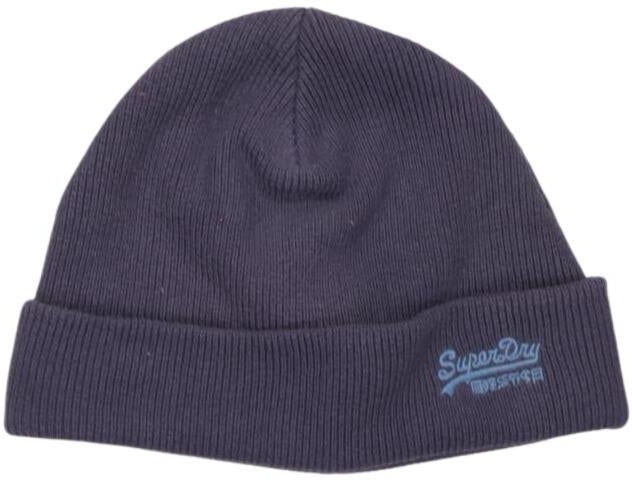 Superdry Damen Hut oder Mütze, Marineblau, Gr. Onesize, Baumwolle - Second Hand