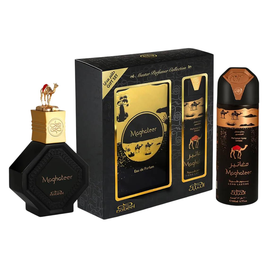 Nabeel Makhateer 100ml + Deo 200ml (Parfum Set) (49975519)