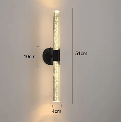 Inspire Curations Nordic Luxury LED Up Down Wall Sconce h 6 10w cool White(5500 7000k)