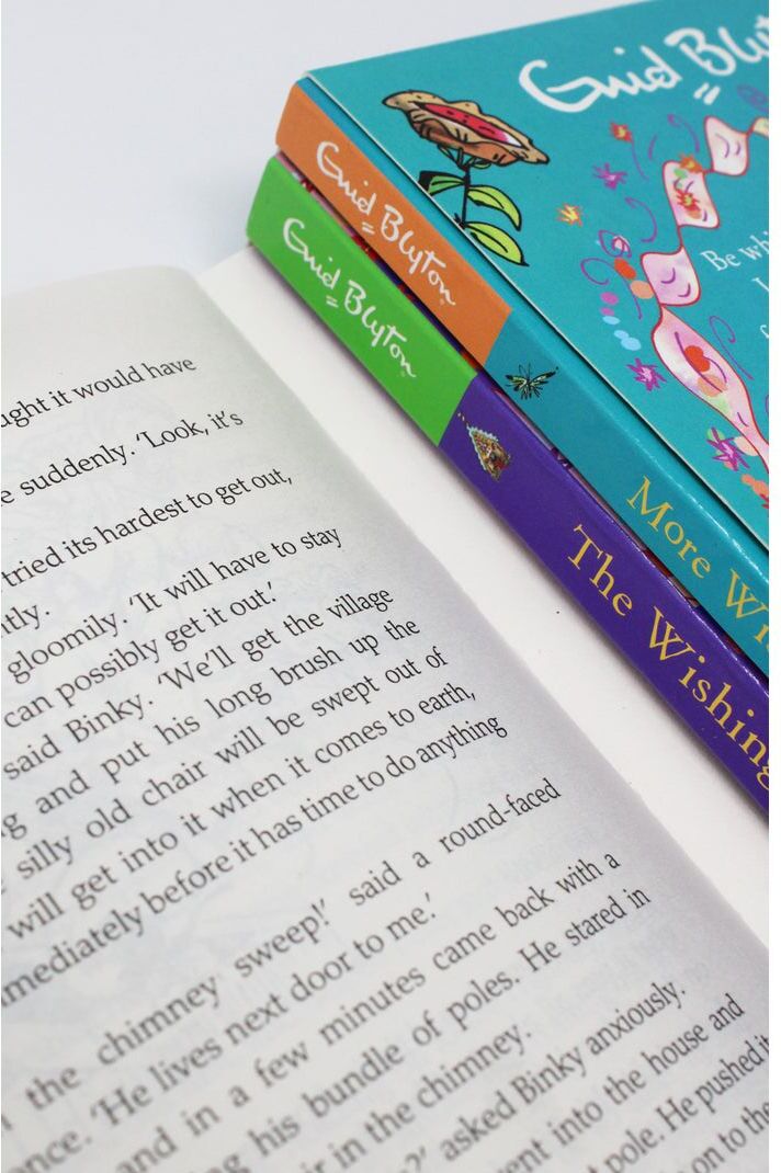 HODDER PUBLISHING The Wishing Chair Series 3 Books Box Set by Enid Blyton – Magical Adventure Stories Collection for Kids