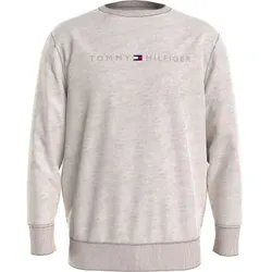 Tommy Hilfiger Icon Logo Relaxed Fit Sweatshirt Beige Small Herren
