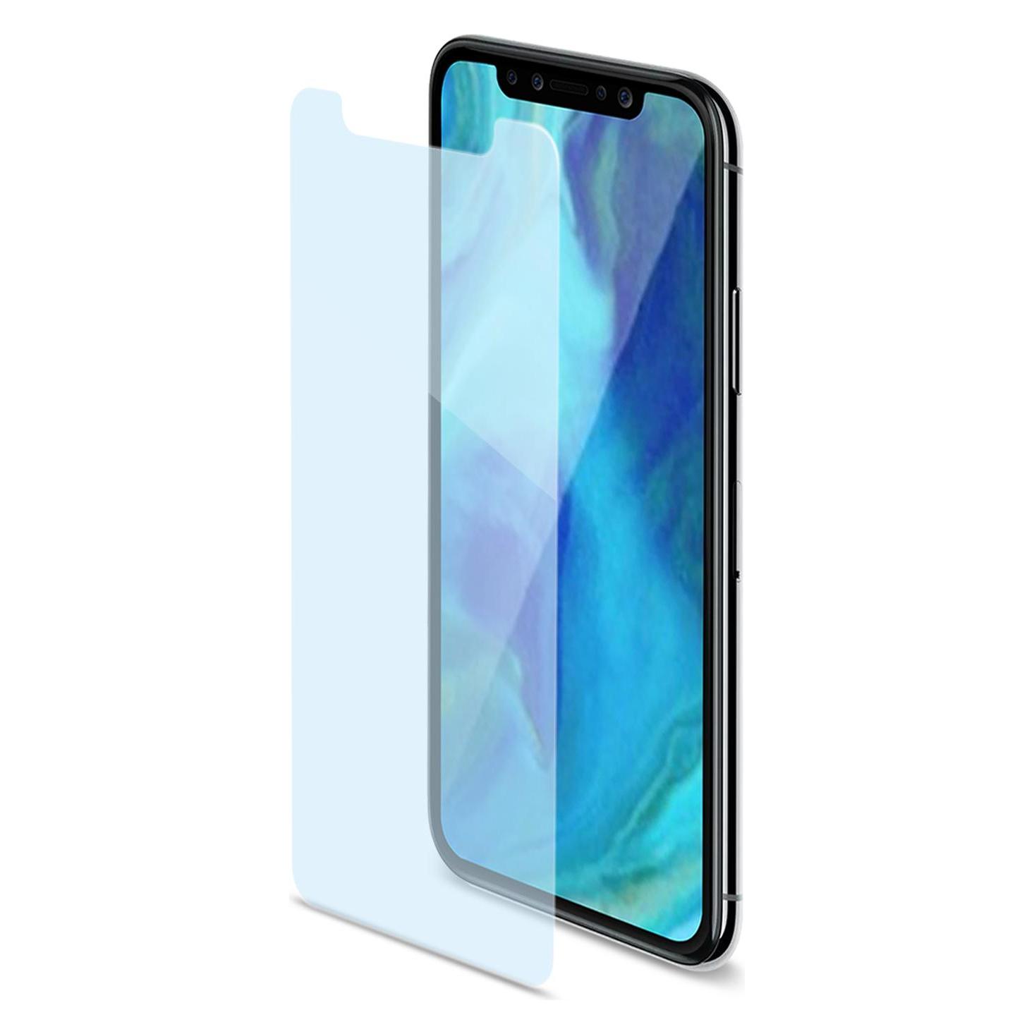 Celly Easy Glass Apple Transparente Displayschutzfolie 1 Stück (Apple iPhone XS Max) (EASY999)