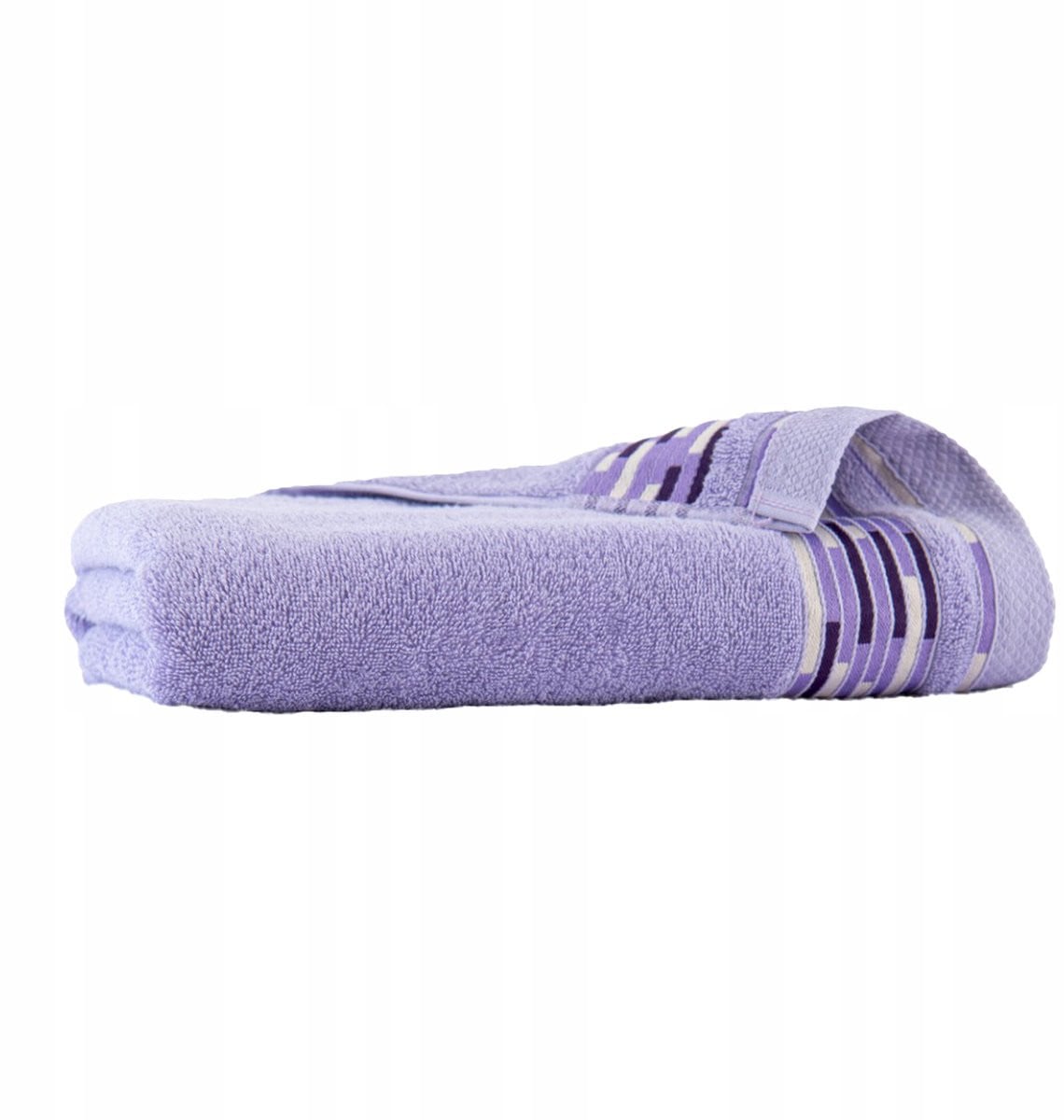 Zwoltex Luxe Egyptische Katoen Badhanddoek Grafisch Vlas B: 70 cm, L: 140 cm