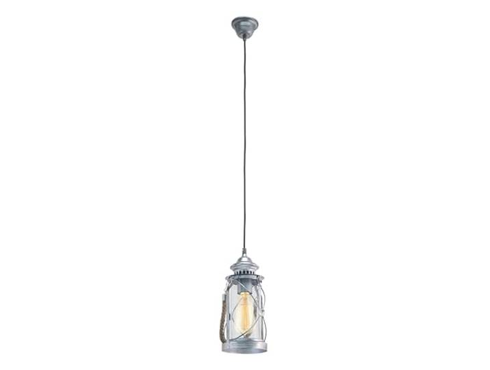 EGLO Pendellampe Bradford, 1 flammige Vintage Pendelleuchte, Laterne