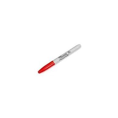 Ultra Resilient Fine Point Permanent Marker red