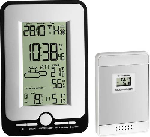 TFA Dostmann MULTY 35.1134.10 Funk-Wetterstation Anzahl Sensoren max. 3