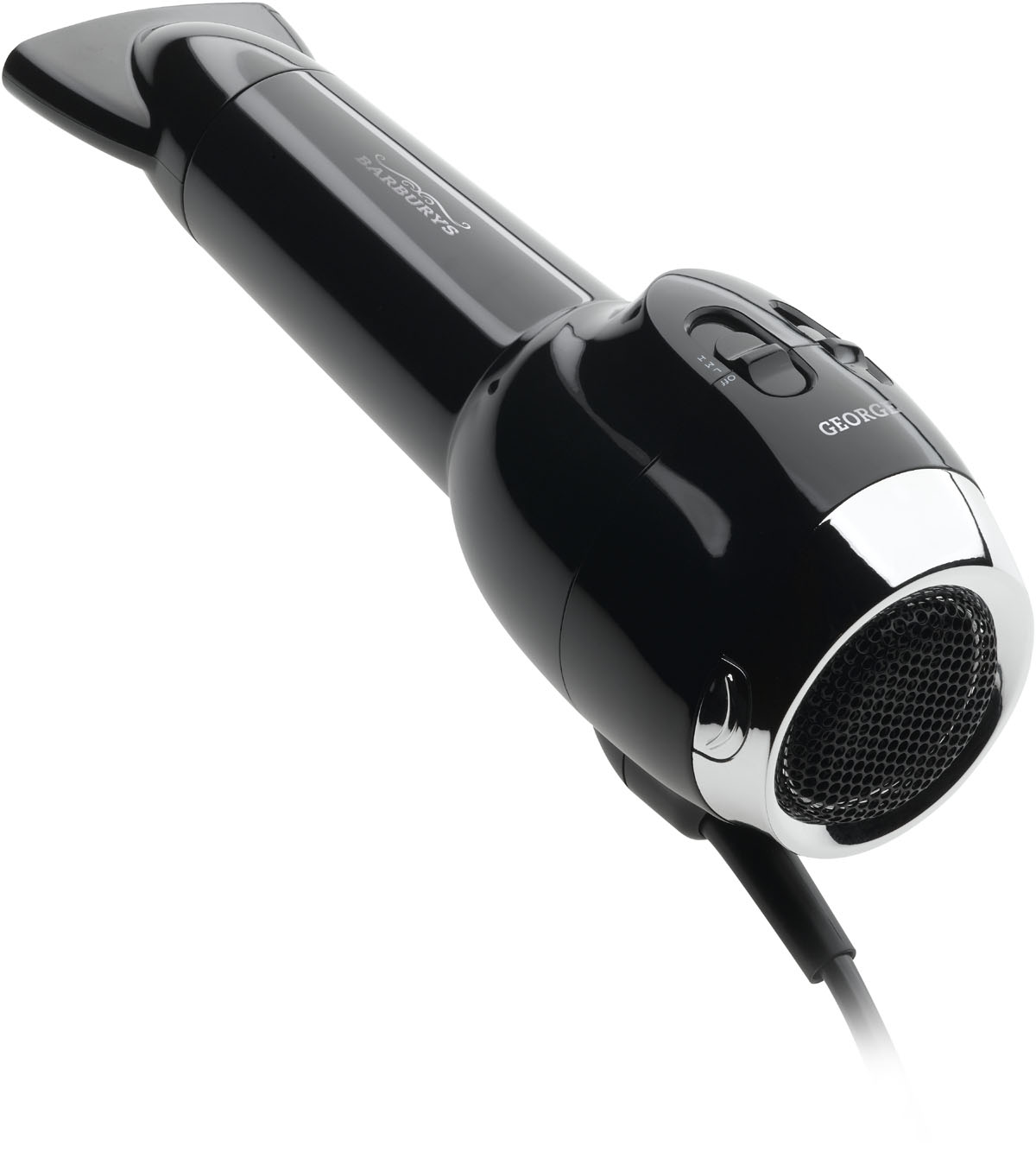 Barburys George Barber-Haartrockner DC 2000W / Schwarz-Chrom SN-0440086
