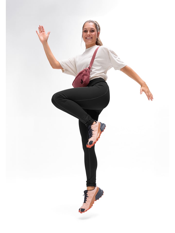 Maier Sports Trainingsleggings "Fav" in Schwarz - 38