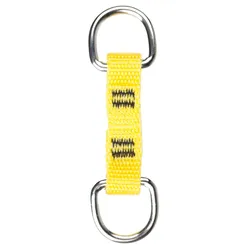 3M DBI-SALA Verbindungselement mit 2 x Metall D-Ring, Größe: 1,3 cm x 5,7 cm, max. 0,9 kg Belastung, 1,3 x 5,7 cm, 10er Pack