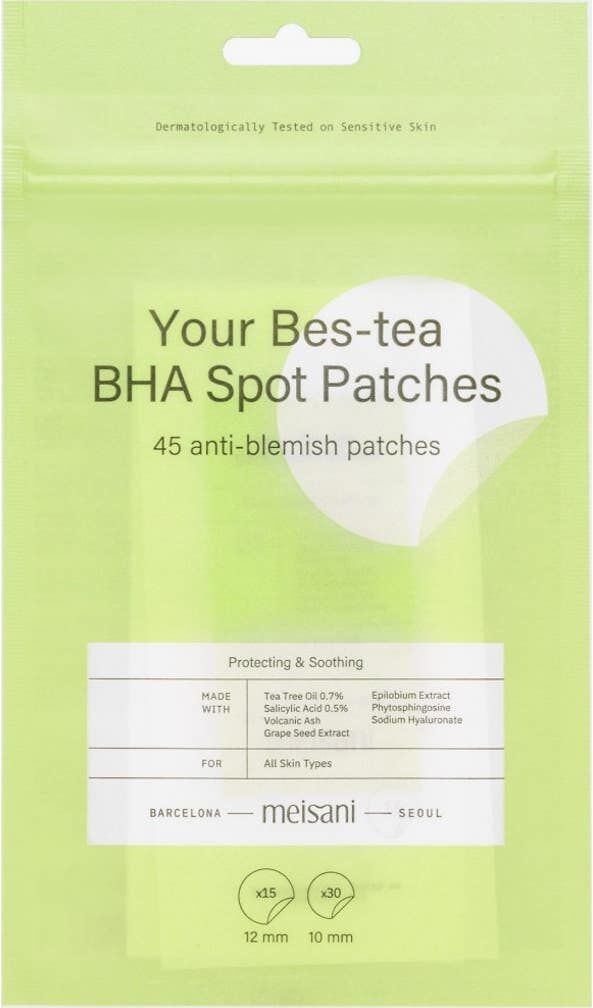Meisani Your Bes-tea BHA Spot Parches 45 uds