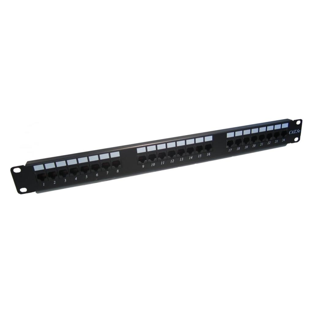 Cables Direct CDL 24 Port Cat5e Patch Panel (UT-8224)