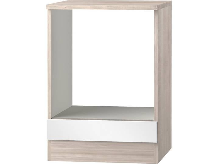 Herdumbauschrank OPTIFIT Faro , weiß (weiß glanz), B:60cm H:84,8cm T:60cm, Schränke, Herdumbauschrank, Breite 60 cm