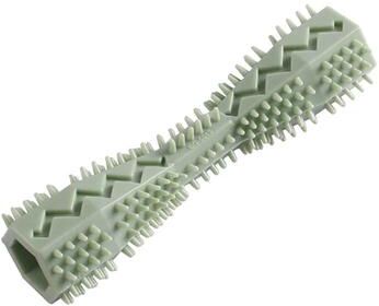 Inspired Living Dog Dental Chew Stick Treat Toy green