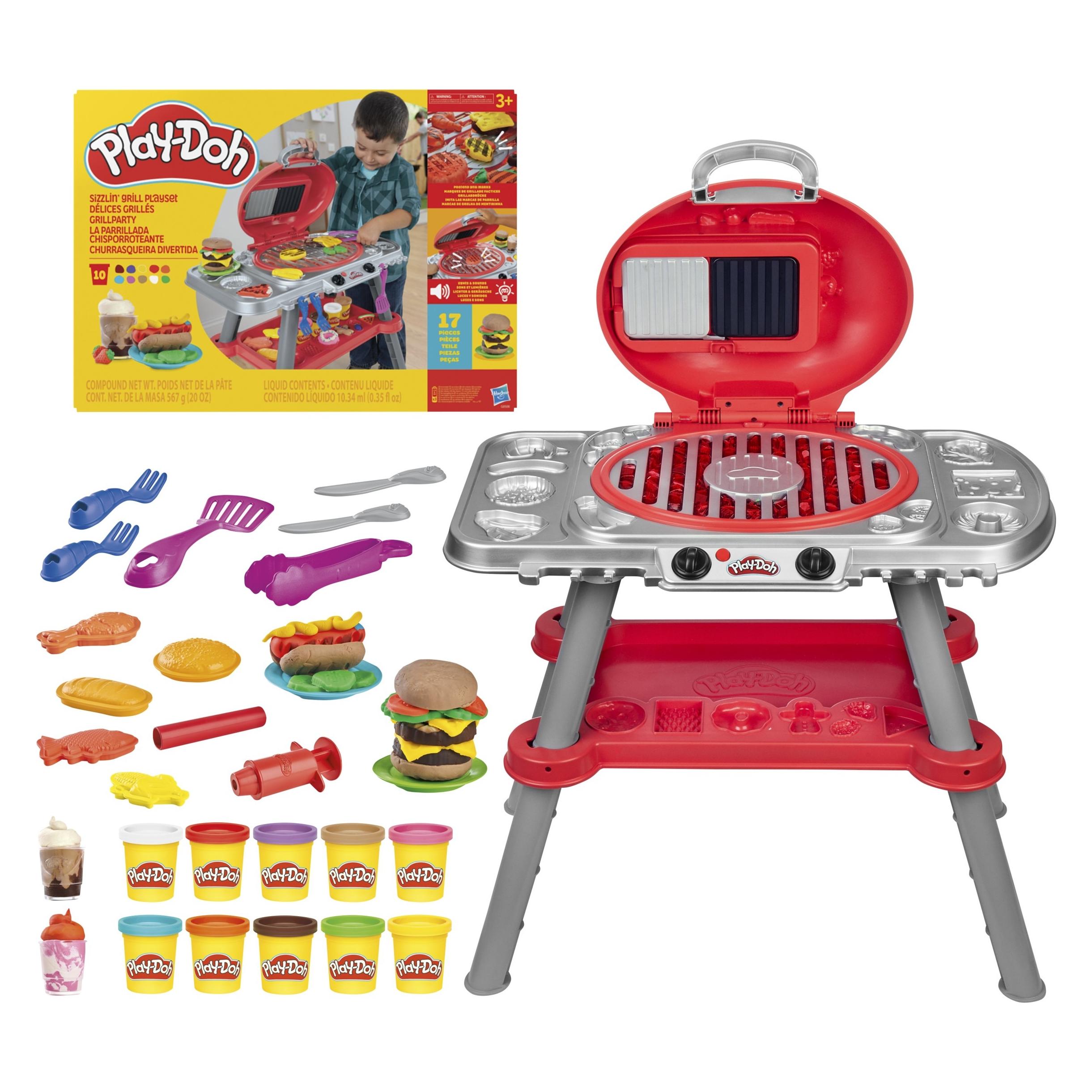 Play-Doh Pd Sizzlin Grill Playset (G05005L0)