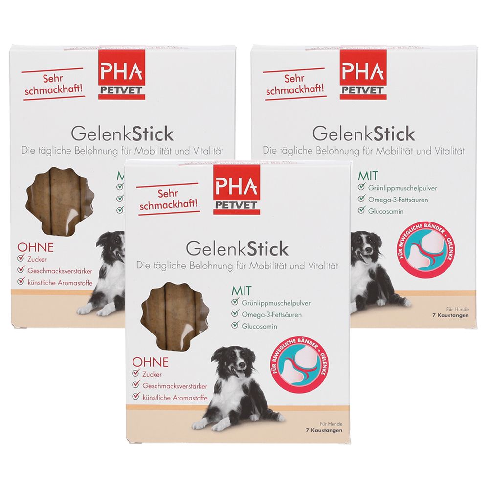 PHA GelenkStick für Hunde 3-er Set 3x7 St Stäbchen