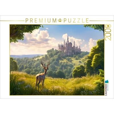 CALVENDO Puzzle Burgenblick | 2000 Teile Lege-Größe 90x67cm Foto-Puzzle für glückliche Stunden