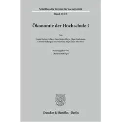 Ökonomie der Hochschule I., Fachbücher