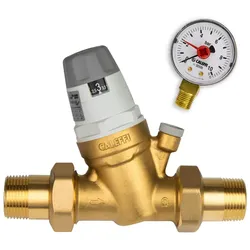 Caleffi Druckminderer 1 1/4 Zoll DN32 Druckreduzierer Druckregler mit Manometer