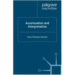 Accentuation and Interpretation, Fachbücher von H. Schmitz