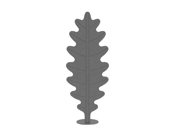 ROTALIANA lampadaire EDEN F2 (Gris fumGrigio ghiaccio - Tissu insonorisant et acier peint anthracite)