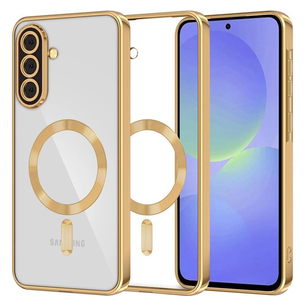 Techsuit - Luxury Crystal MagSafe - Samsung Galaxy A36 5G / A56 5G - Gold (Samsung Galaxy A56 5G) (56364274)
