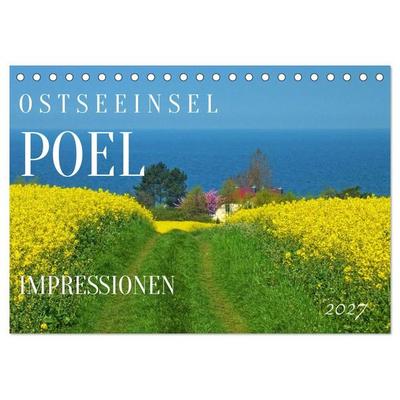 Ostseeinsel Poel - Küstenimpressionen (Tischkalender 2027 DIN A5 quer), CALVENDO Monatskalender
