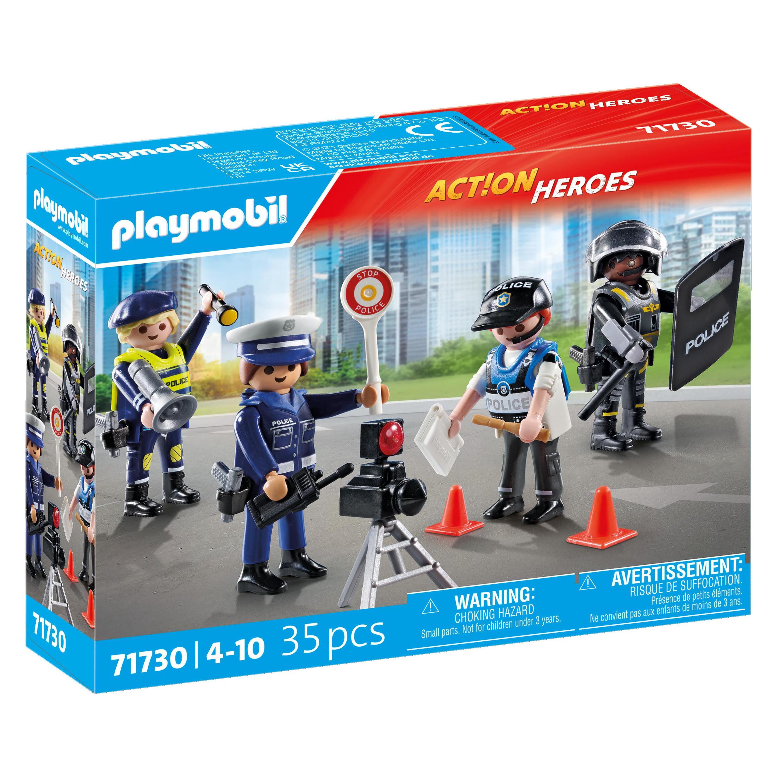 Playmobil Figurenset Polizei (Playmobil Action Heroes) (71730)