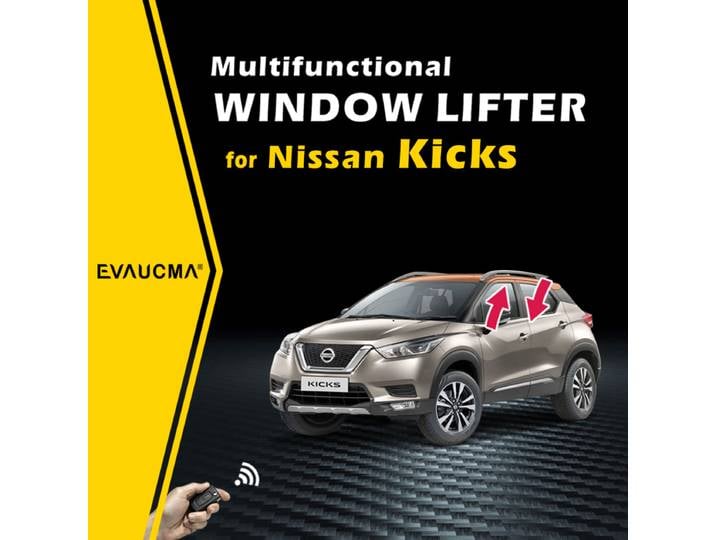 Lève-vitre automatique à distance pour Nissan Kicks 4, lève-vitre automatique, ferme et ouvre les fenêtres, 2016-19