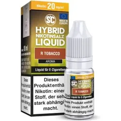 SC R Tobacco Hybrid NicSalt Liquid 10ml / 10mg