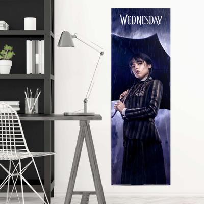 Poster REINDERS "Wednesday - Jenny Ortega", lila (farbe bild(er): lila), B:53cm H:158cm T:0,1cm, Holzwerkstoff, Bilder, Poster