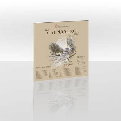 Hahnemühle Papier The Cappuccino Pad, 14 x 14 cm, 120 g/m²