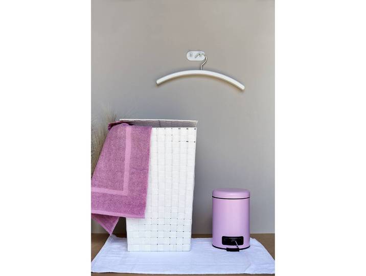 Wäschekorb 33 x 53 x 33cm Weiß