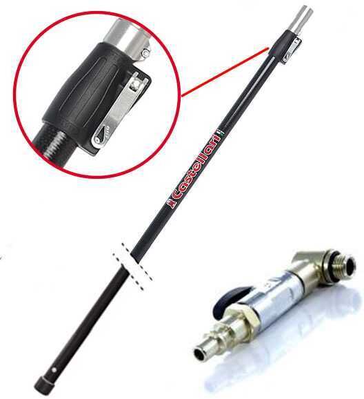 Pneumatischer Teleskopschaft Castellari APT 150 E CARBON - Teleskopschaft 150-260 cm