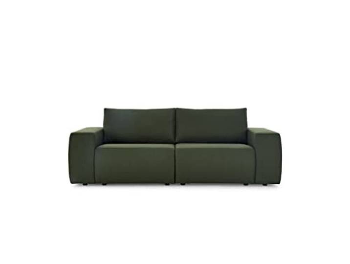 LOOKS by Wolfgang Joop Looks II Designer Bigsofa, Sofa, Polstersofa, grün, 242x89x70 cm