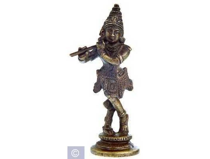 Spiritueel beeld Krishna - 12 cm