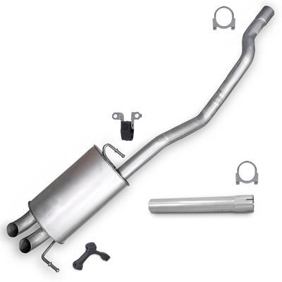 Bestprice Endschalldämpfer + Montagematerial (Radstand 3400 mm) [Hersteller-Nr. 40279342] für VW