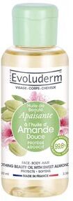 Evoluderm Óleo Amêndoas Doces Multiusos Huile d'Amande 100 ml