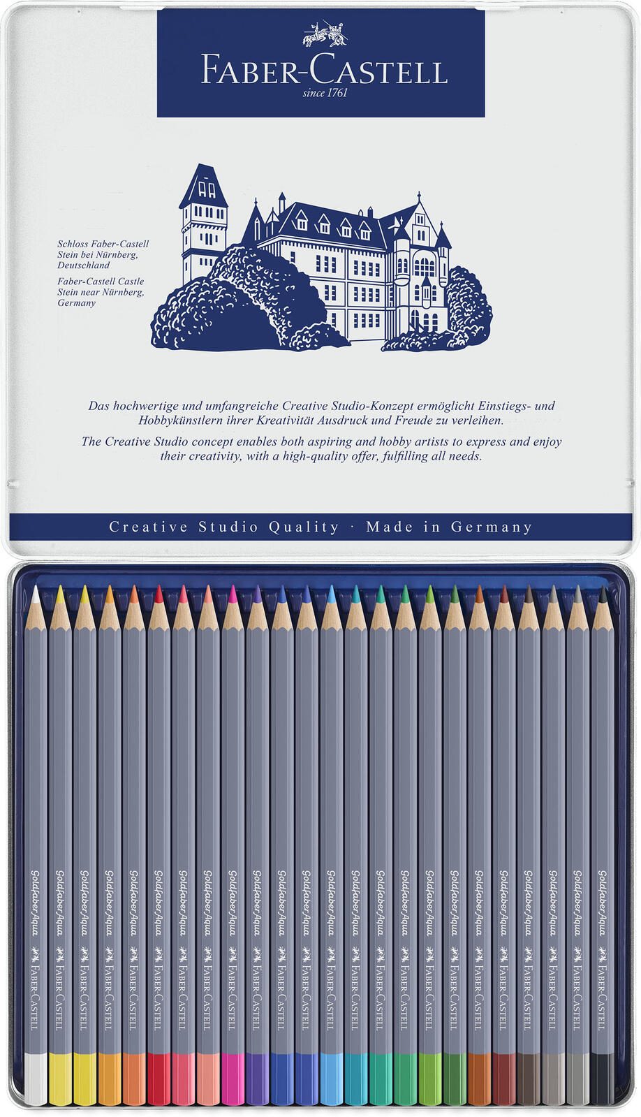 FABER-CASTELL Aquarellstifte Mehrfarbig 114624